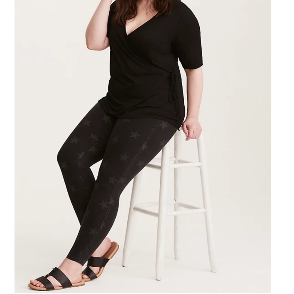 Black Torrid Star Jeans
